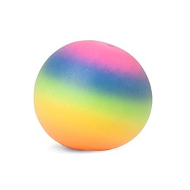 Tobar 38440 Rainbow Squish Ball, Multiple Colours