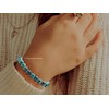 Amazing Gemstone Chrysocolla Bracelet, Gifts For Men & Women -