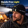 Rechargeable LED Headlamp for Outdoor Use – Motion Sensor Zoomable