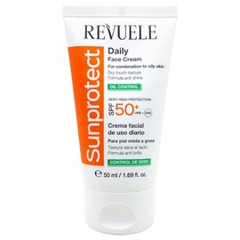 REVUELE SUNPROTECT CREMA FACIAL DIARIA CONTROL DE GRASA SPF50 50MILILITROS