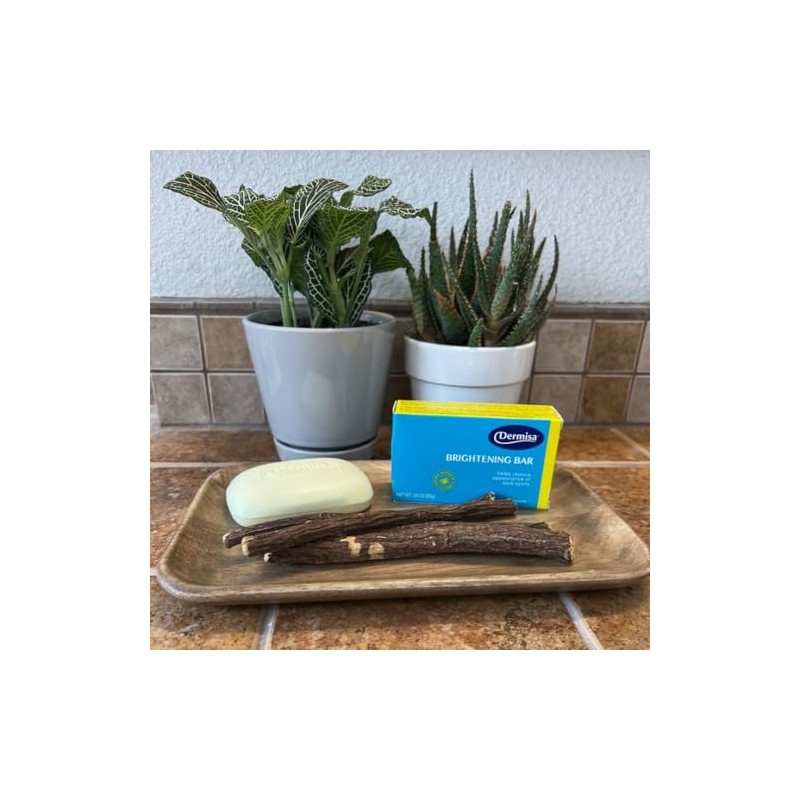 DERMISA BARRA DE JABON ACLARANTE PARA MANCHAS OSCURAS 85GR 3