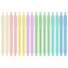 Colourcolor Pastel Retractable Ballpoint Pens,Medium Point 1.0mm Black Ink,Quick Drying,Smearing