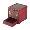 Jewelry Box Antique Wooden Multi‑Layer Drawer Storage Box Organizer with