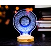 Ramadan Decorative Islamic Eid Mubarak Decoration 3D LED Lamp Gift