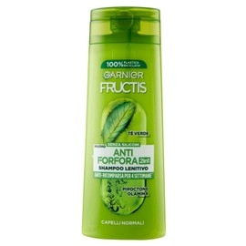 Garnier Fructis Soothing 2-in-1 Shampoo for Normal Hair Anti-Dandruff with Green Tea and Piroctone Olamine 250ml
