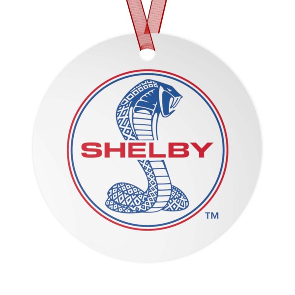 Carroll Shelby® Metal Holiday Christmas Tree Ornament Round One Size