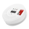 JKD-610 White Intelligent Voice CO Alarm Carbon Monoxide Alarm System