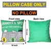GRANDPA'S SPOT Gifts for Grandpa, 3-Pocket Throw Pillow Covers 18