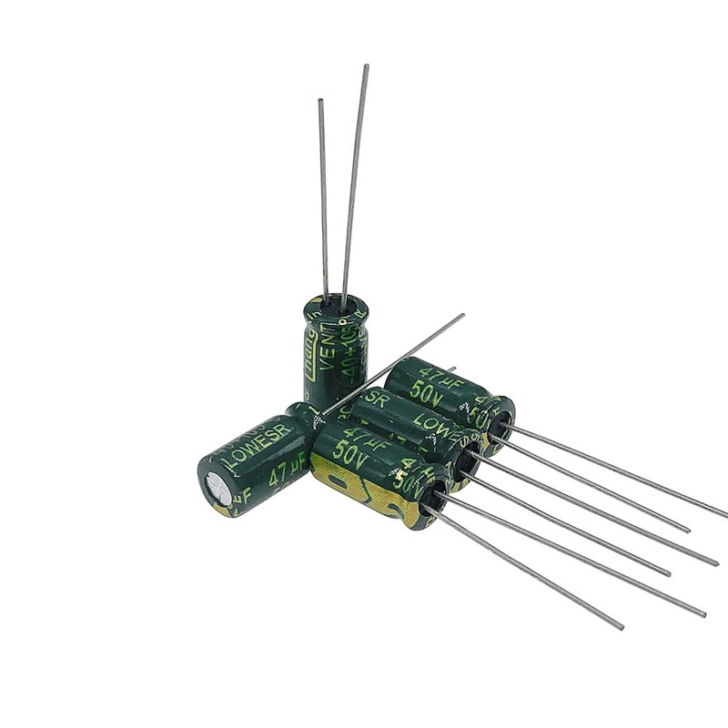 PENGLIN 20pcs Electrolytic Capacitors Aluminum Electrolytic Capacitors 50V 47UF 105℃
