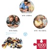 Jigsaw Puzzles for Adults 1000 Pieces Round - Zodiac Horoscope