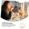 Beavorty Oval Foundation Makeup Brush Buffing Powder Brush Silky Touch