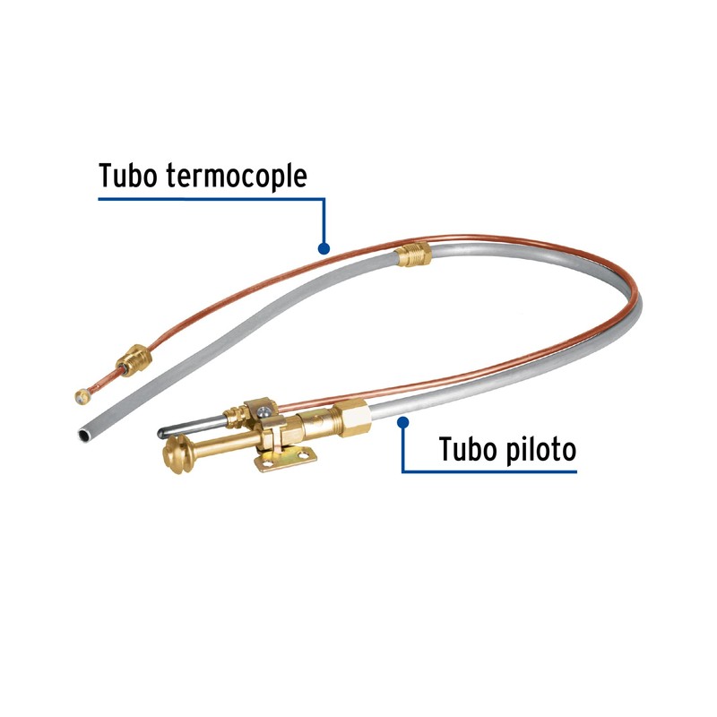 Foset TEPAR-60G, Termopar tipo Greyson 60 cm para gas L.P.