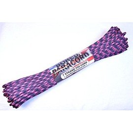 Bored Paracord Brand Paracord / Parachute Cord 7-Strand, 550 Lb. Break Strength Guaranteed U.S. Made, Type III - Reaper Paracord (100 feet)