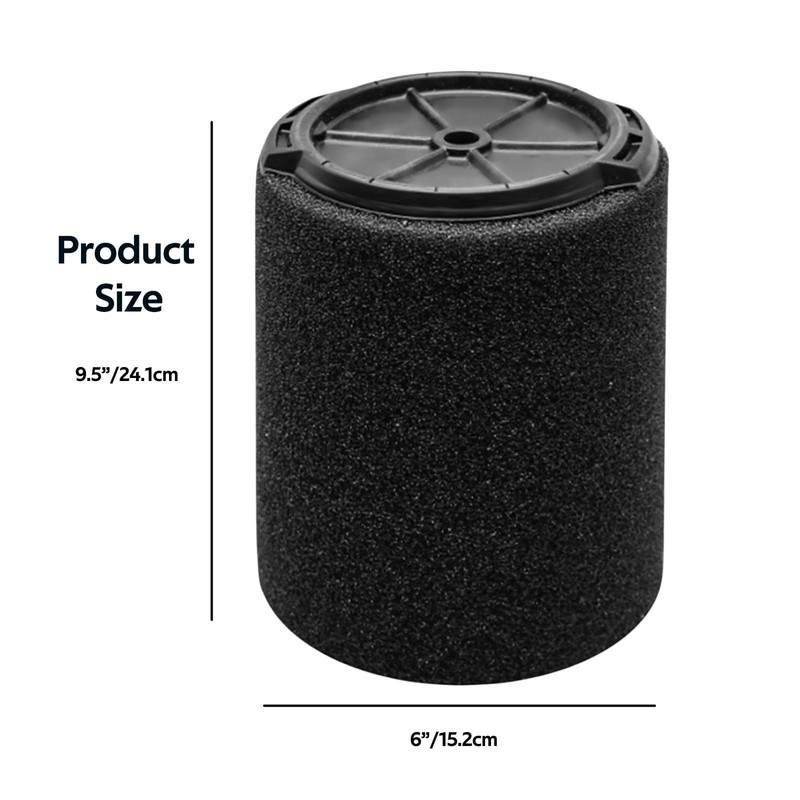 VF7000 Replacement Filter Compatible with Ridgid 5-20 Gallon Wet/Dry Vacuums