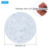 PATIKIL 5" Diameter Felt Furniture Pads, 8 Pack 1/5" Thick