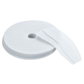 sourcing map Universal Cloth Dryer 8pcs Exhaust Filter 235x37mm, 2pcs Air Intake Filter 207x75mm, White