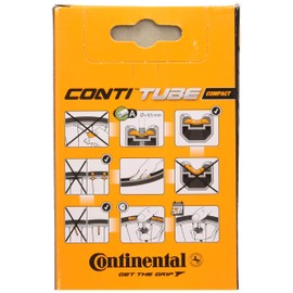 Continental 20" Bicycle Tube, Slim 1.125"/1.25" 42mm Presta Valve
