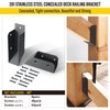 AECXM 201 Stainless Steel 2" x 4" (1 ½" x