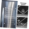 LABRIMP Practical Magnetic Schedule Board Erasable Transparent Acrylic Reminder for