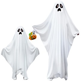Mprocen Halloween Cosplay, Cute Ghost Cape, For Children, Dracula Ghost, Dress, For Disguising, Cultural Festivals, Club Activities, Performance Outfit, Unisex, Parents, Children, Adult