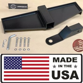 StreetRays [Originals] [SR] 2004-up Club Car Precedent Golf Cart Trailer Hitch with Bumper Receiver Kit