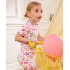 babee Reshinee Bamboo Viscose Toddler Girls Kids Pajama Sets Short