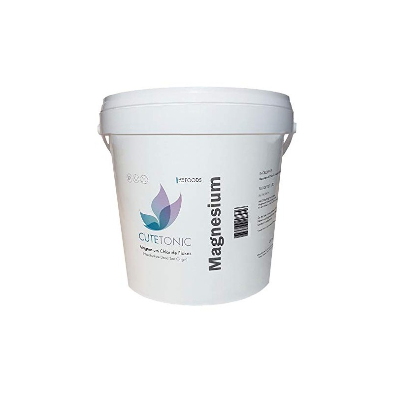 Ultra Pure Magnesium Chloride Flakes, Dead Sea Origin (10KG)