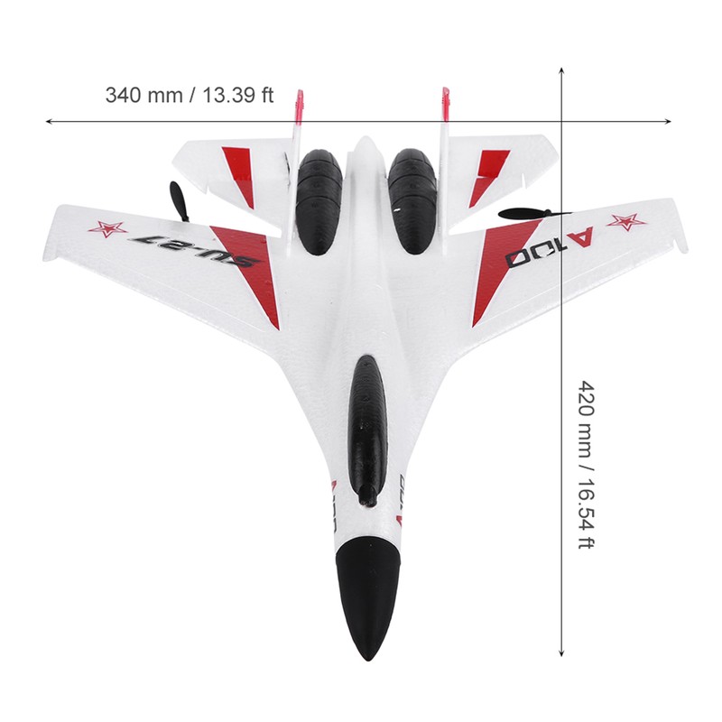 WLtoys XK A100 SU27 3 Channels EPP Fixed wing Plane