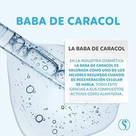 Crema Baba de Caracol Facial  Regeneradora de piel  Desvanece cicatrices, líneas de expresión, acné                                                   