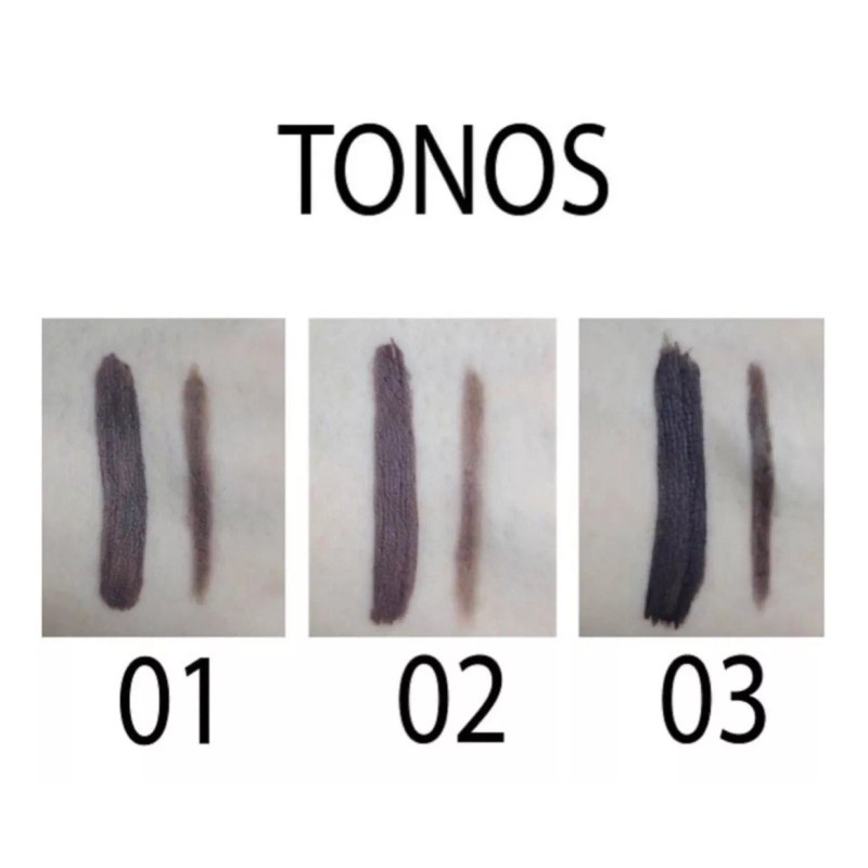 Saniye 3pzas Lápiz Para Cejas Y Líquido Para Penar Saniye