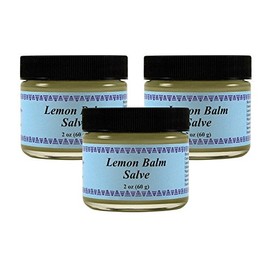 WiseWays Herbals: Salves for Natural Skin Care, Lemon Balm Cream, 2 Ounce (Pack of 3)