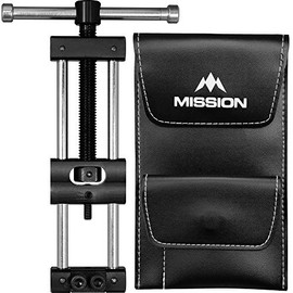 Mission Darts R-Point Expert, Repointer Unisex Adulto, Argento/Nero, Standard