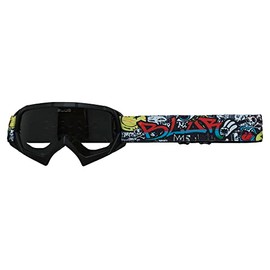 Blur Unisex Kids B-10 Youth Goggle, Black/Multi