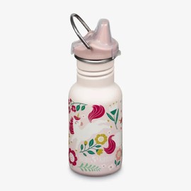 Klean Kanteen 12oz (355ml) Kid's Classic Sippy Bottle, Unicorns