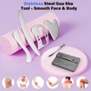 304 Stainless Steel Guasha Muscle Scraper Set, 5 in 1
