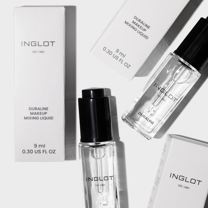 Inglot Duraline Liquid Sealer, Restorer For Eyeliner, Eyeshadow, Primer by