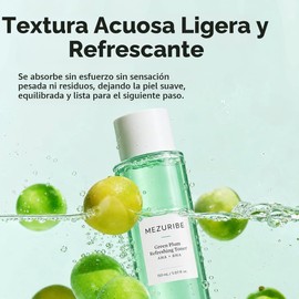 Green Plum Refreshing Toner : AHA + BHA