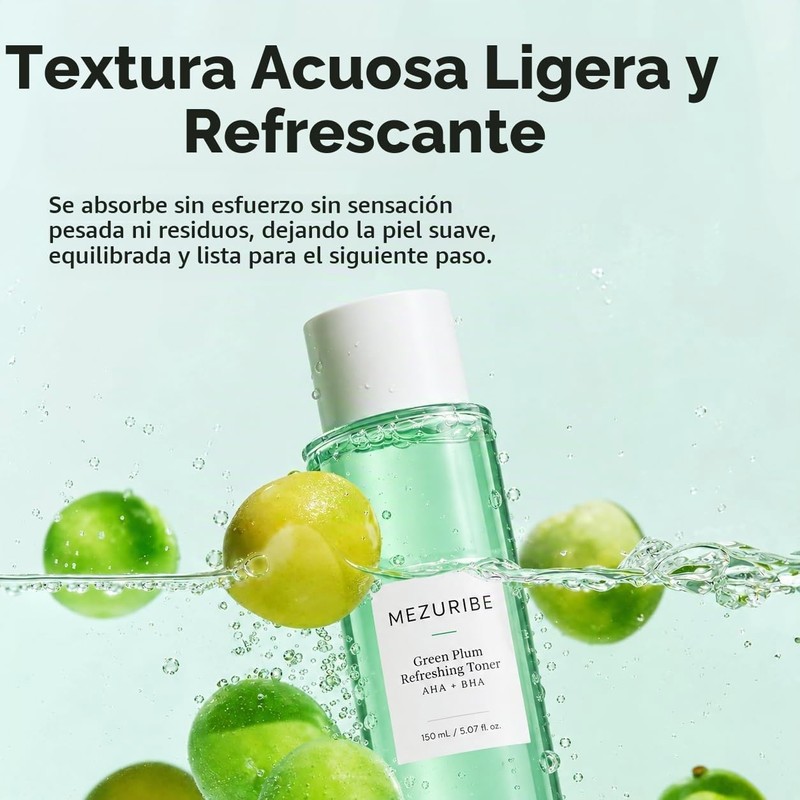 Green Plum Refreshing Toner : AHA + BHA
