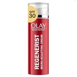 Hidratante facial de Olay Regenerist Crema Micro-Escultora con SPF 30 de amplio espectro 1.7 oz