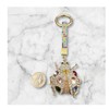 BE WHAT YOU BELIEVE Crystal Rhinestone Lucky Ladybug Keychain, Keyring,