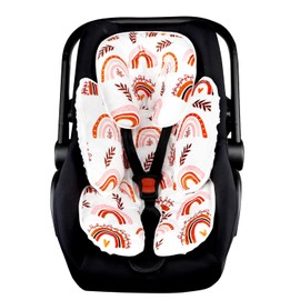 Pea Pod - Soporte para la cabeza del asiento de coche de bebé para recién nacido, soporte para la cabeza del asiento de coche infantil 2 en 1 para niños y niñas, extra suave y transpirable, cojín para