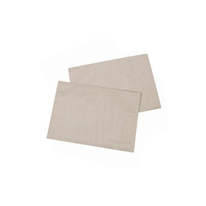 Casual Dining 13 x 18-inch Faux Silk Placemats, Pack of
