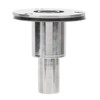 Aramox Stainless Steel Hull Outlet Exhaust Connector Straight Hull Exhaust
