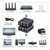 Gomia Divisor De Red Gigabit Rj45 Puerto De Red 1