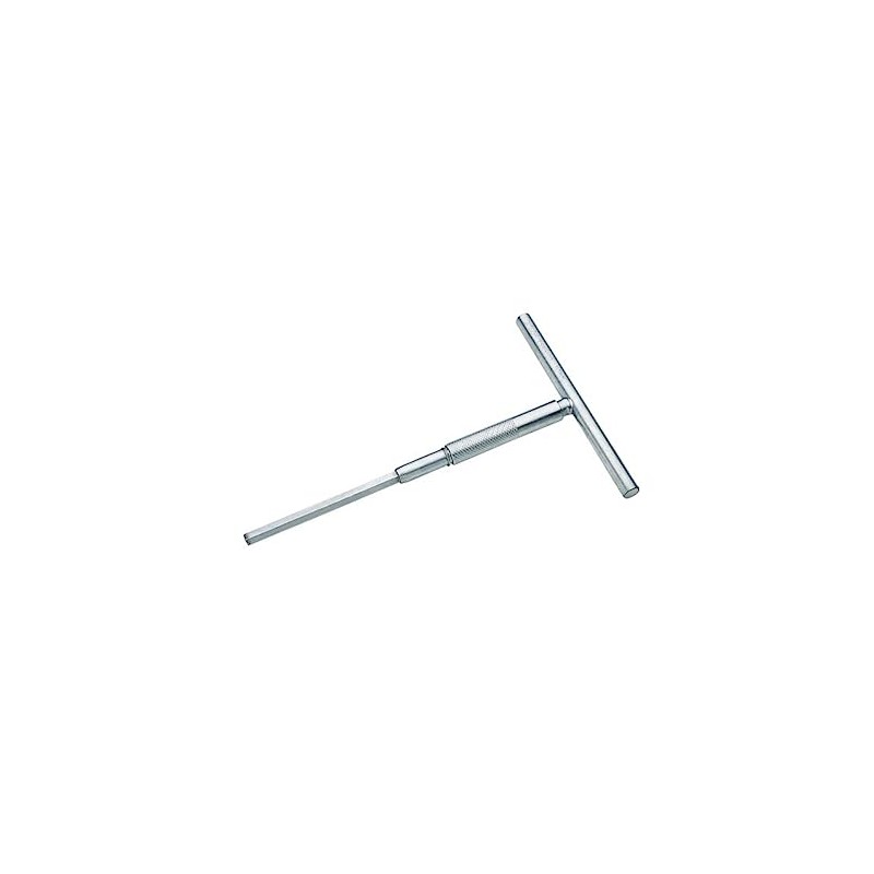 TOP TSW-100 T-Shaped Spin Wrench, Hexagonal Bar, Opposite Side 0.4