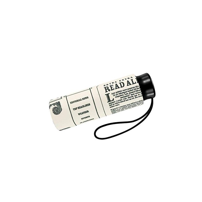 Newspaper Umbrella, Mini pocket umbrella hand opener, Feminine