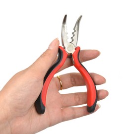 YTBYT Kit De Herramientas Para Extensiones De Cabello Con Alicates De Extensión De Cabello Con Punta En I De 3 Orificios Enhebrador De Aguja De Bucle Aguja De Gancho De Tracción 600 Piezas Micro Anill