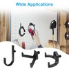 EEEKit 6PCS Heavy Duty Garden Tool Storage Hooks, J U
