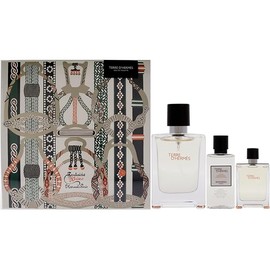 Hermes Terre Dhermes for Men - 3 Pc Gift Set 3.3oz EDT Spray, 0.42oz EDT Spray, 1.35oz After Shave Lotion