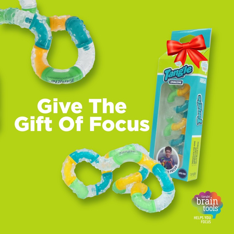 TANGLE Tangle BrainTools Imagine Fidget to Focus (Assorted Colors)